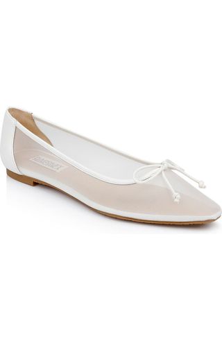 Cam Pointed Toe Ballet Flat
