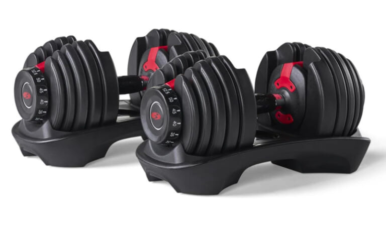 Bowflex's Adjustable Dumbbells With a Near-Perfect Rating Just Got the Biggest Price Cut on Amazon in 3 Years