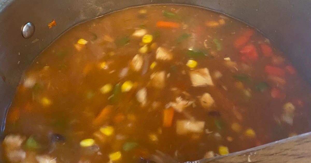 BJ Brinker's Home Cooking: Chicken Fajita Soup