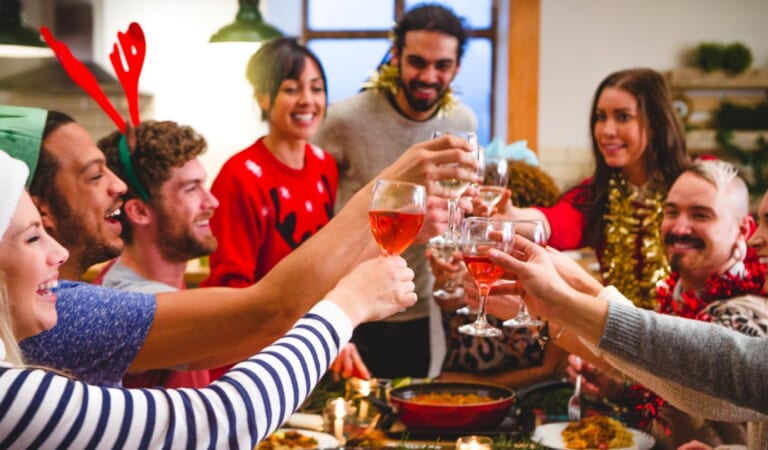 How to Lose Weight During the Holidays by Socializing, Sleeping