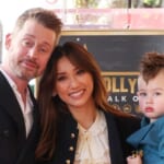 Macaulay Culkin, Brenda Song Bring Sons to Walk of Fame Ceremony