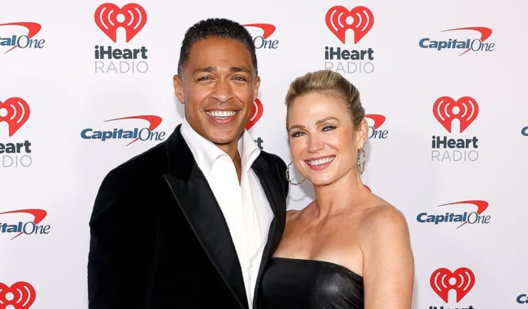 Amy Robach and T.J. Holmes Reflect on ‘Handsy’ Red Carpet Debut