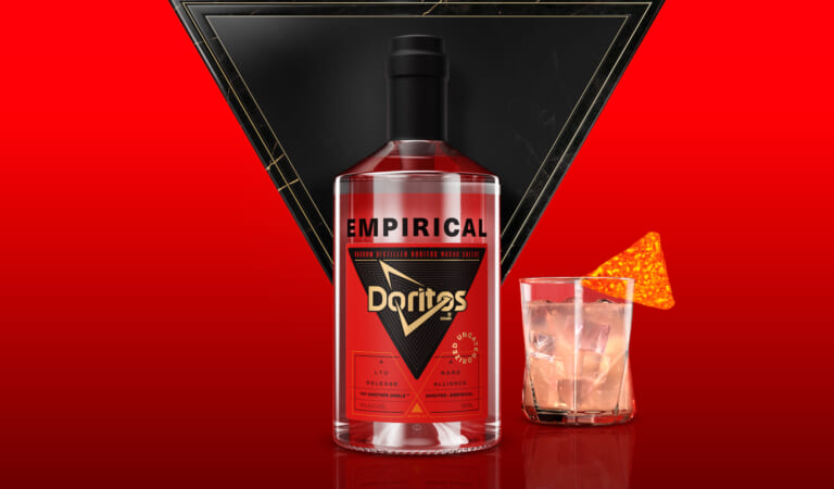 Doritos & Empirical Launch First-Ever Nacho Cheese-Flavored Spirit