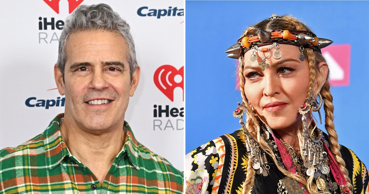 Andy Cohen Reacts After Madonna Calls Him Out at NYC Show
