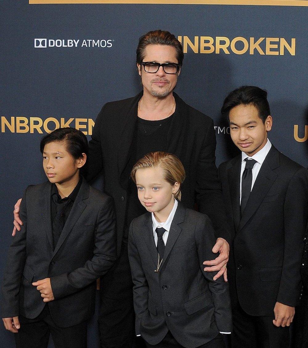 Brad Pitt Is Celebrating 60th Birthday With Kids GF Ines De Ramon