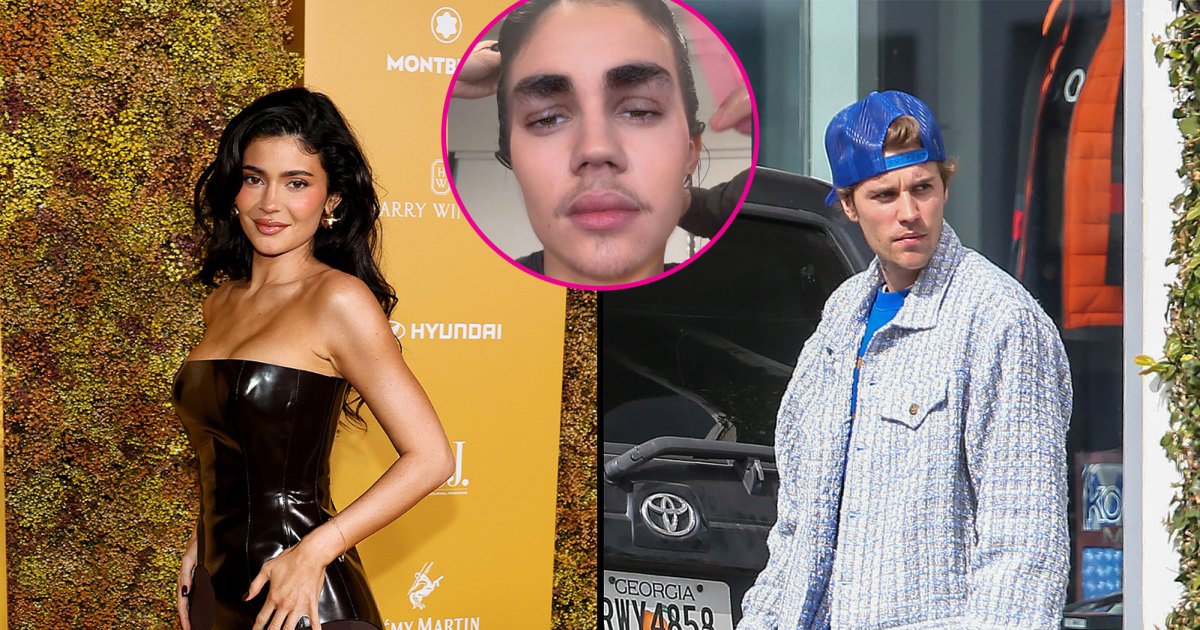 Kylie Jenner Transforms Into Justin Bieber With TikTok Face Filter