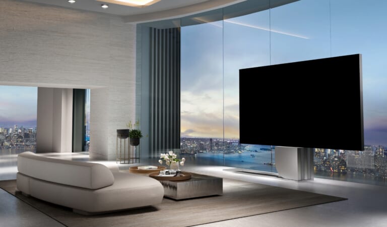 C-SEED Debuts World’s First 137-Inch Folding TV