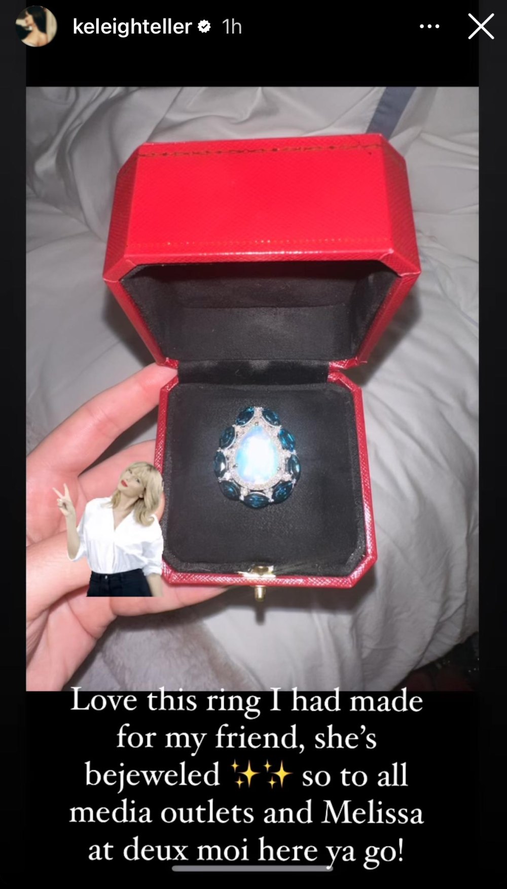 Miles Teller’s Wife Keleigh Sets the Record Straight on Taylor Swift’s Now-Viral Opal Ring