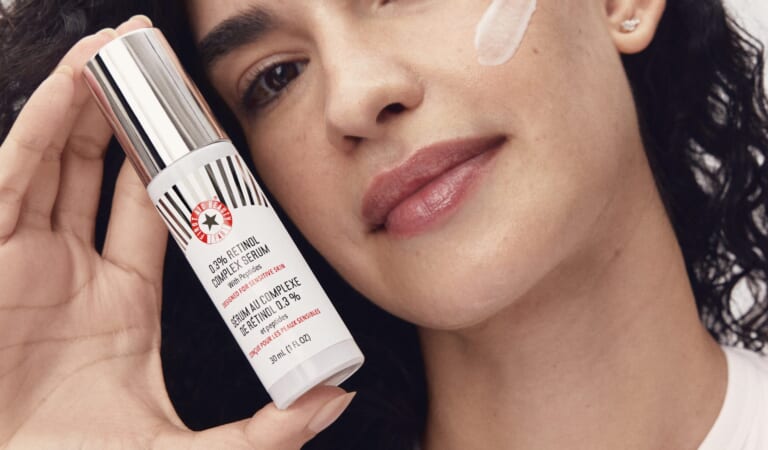 First Aid Beauty Retinol Powered Serum + More Beauty News
