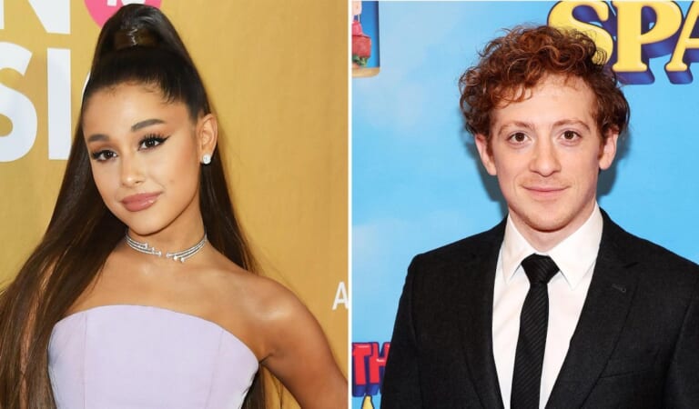 Ariana Grande Brings Dad to See Boyfriend Ethan Slater in ‘Spamalot’