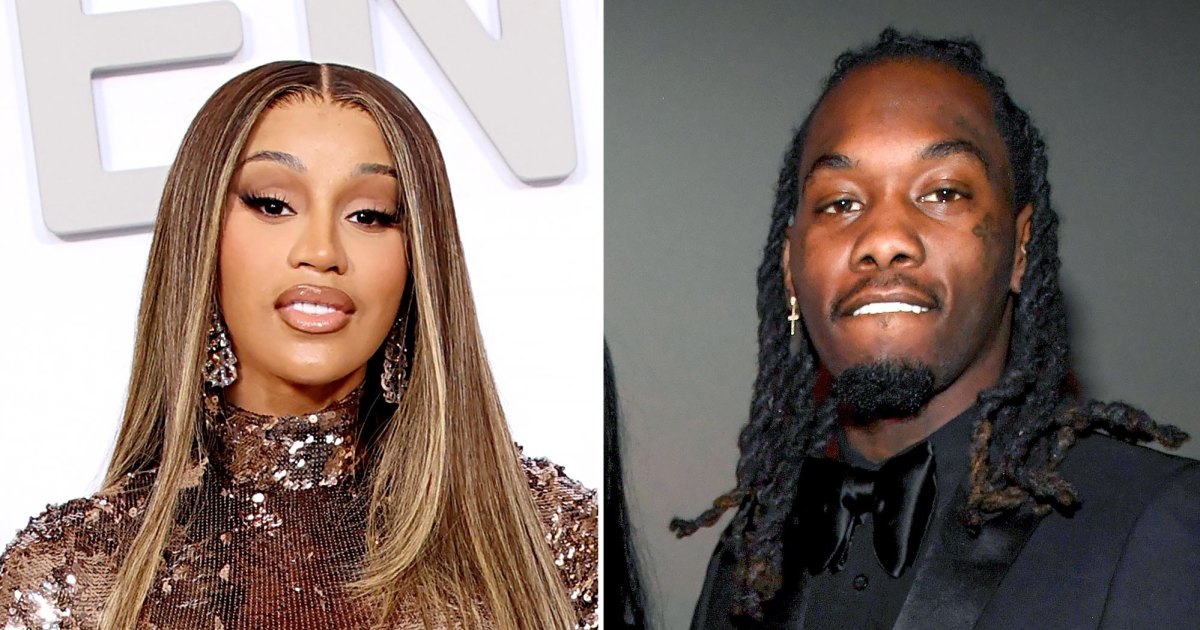 Cardi B and Offset Reunite to Share Christmas Gifts With Their Kids