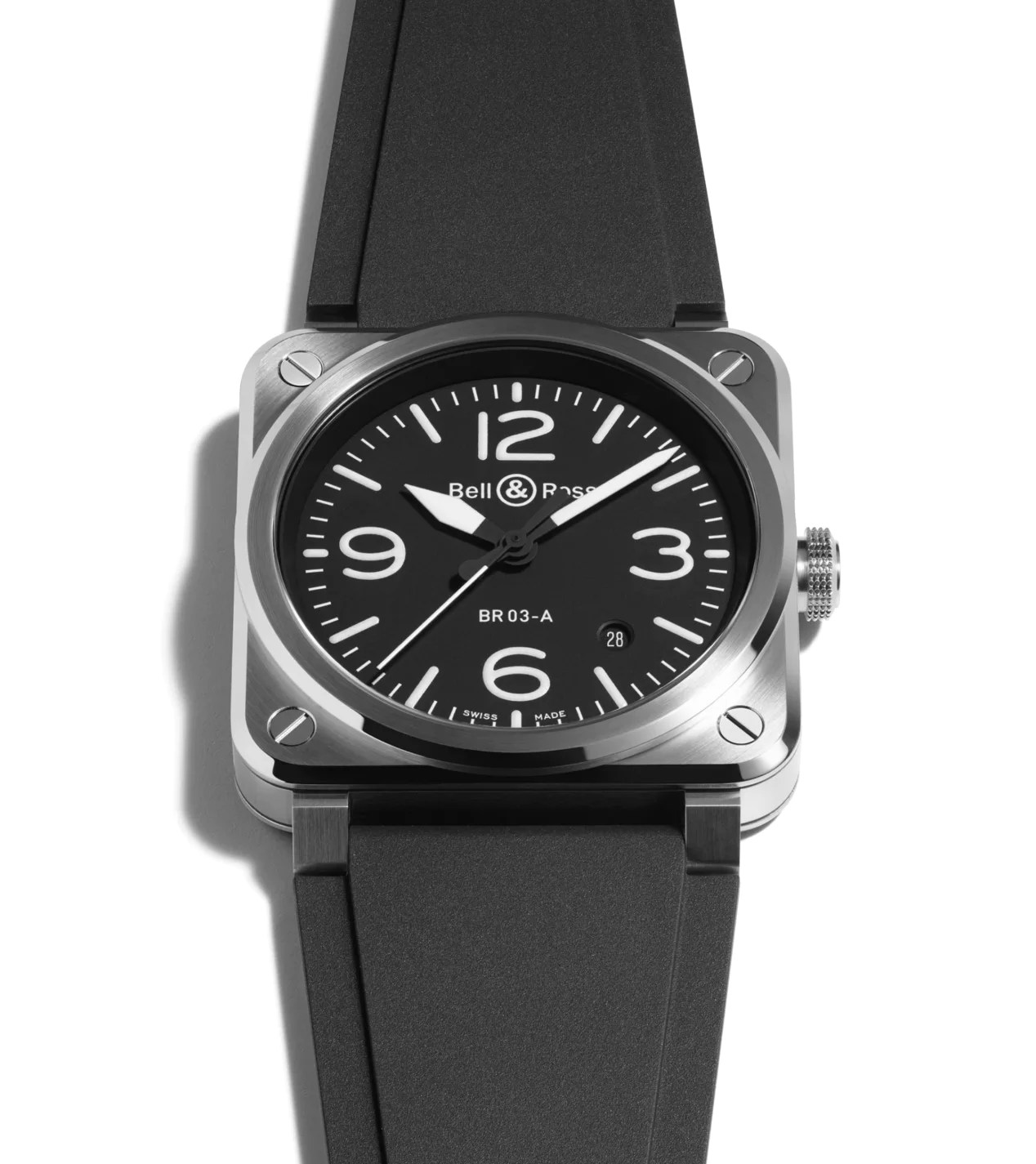 Bell & Ross Updates BR-03 Watch With 'Black Steel' Edition