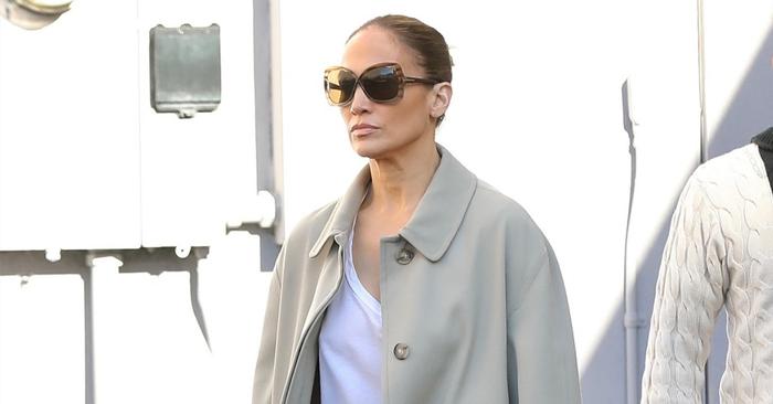 J.Lo Just Wore a Classic Winter Pants Outfit In L.A.