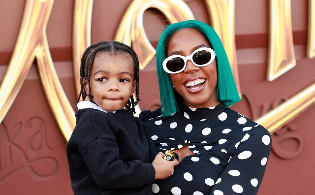 KELLY ROWLAND AND SON STEAL SPOTLIGHT AT ‘WONKA’ PREMIERE