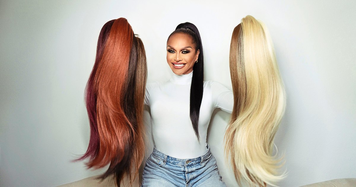 Sasha Colby's Extensions Line Has Us Ready to Slay in a High Pony