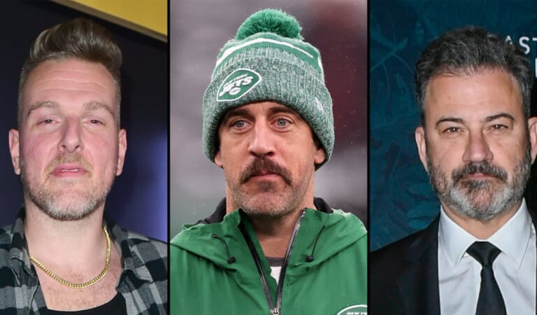 Pat McAfee Apologizes for Aaron Rodgers’ Comments About Jimmy Kimmel