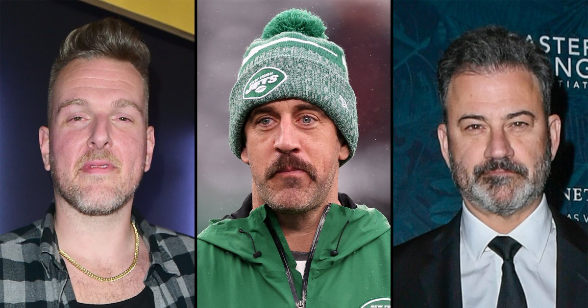 Pat McAfee Apologizes for Aaron Rodgers' Comments About Jimmy Kimmel