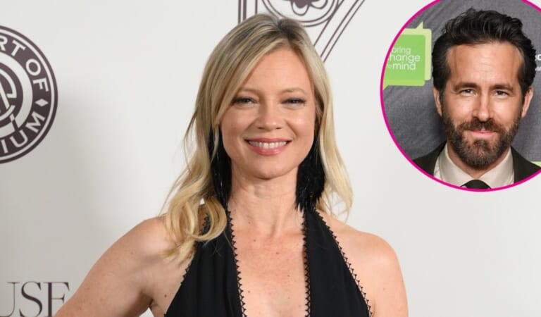 Just Friends’ Amy Smart Gushes Over ‘Fun’ Reunion With Ryan Reynolds