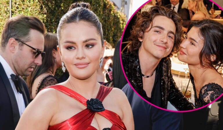 Selena Gomez Didn’t Ask Kylie Jenner, Timothee Chalamet for Globes Pic