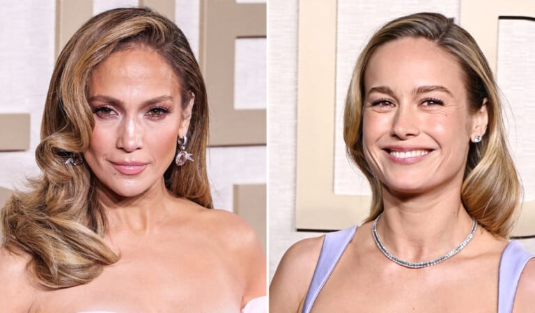 Jennifer Lopez on ‘Overwhelming’ Golden Globes Moment With Brie Larson