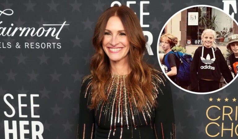 Julia Roberts on ‘Pausing’ Her Work Life to Focus on Her Family