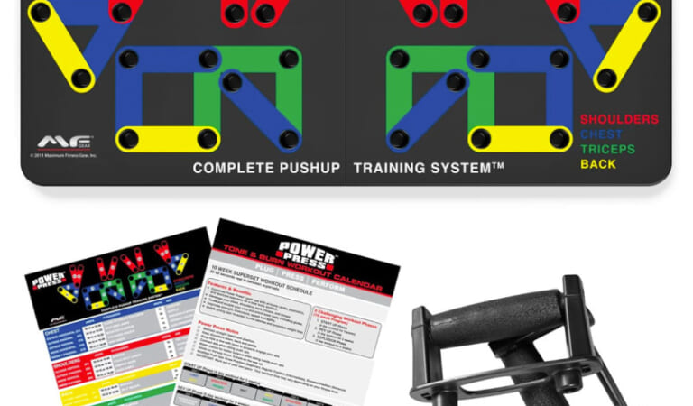 Crush Your Fitness Goals This Year With a $50 Pushup Tool From Amazon That Makes Working Out Easier