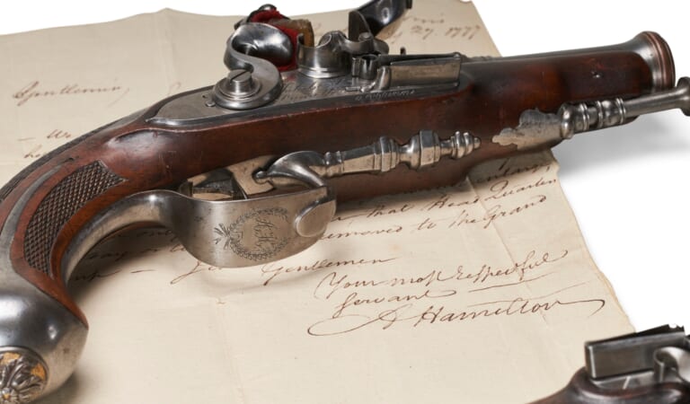 Alexander Hamilton’s Pocket Pistols Are Headed To Auction
