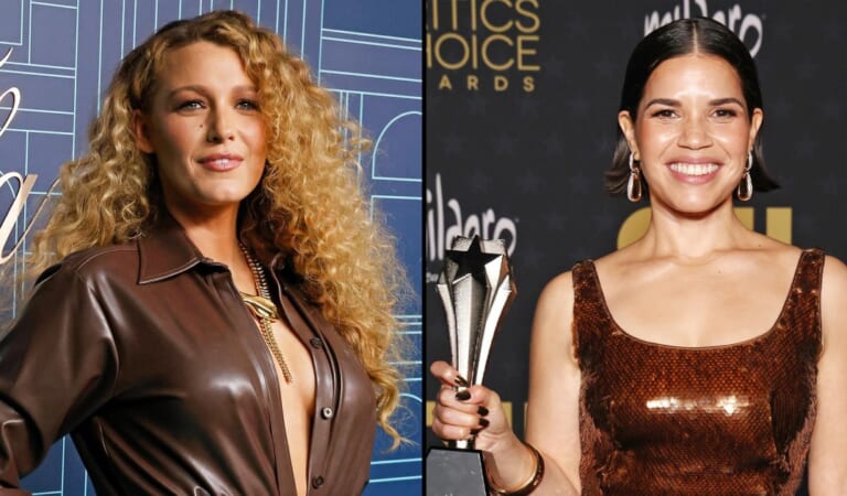 Blake Lively Praises ‘Sister’ America Ferrera After Critics Choice Win