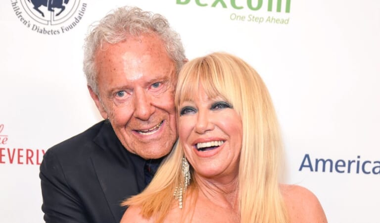 Suzanne Somers’ Husband Has Seen ‘Odd Things’ Since Her Death