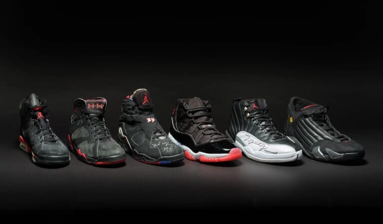 Michael Jordan’s 6 Championship Game Worn Sneakers Could Fetch $10 Million