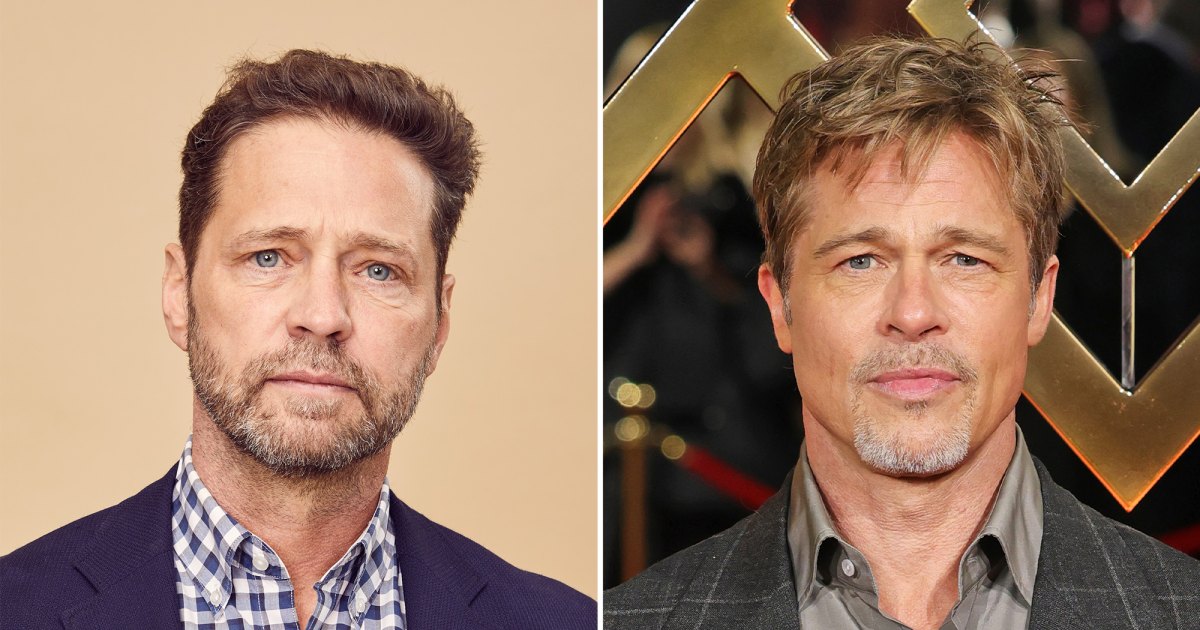 Jason Priestley Says Brad Pitt Could Go 'Long Time Without Showering’