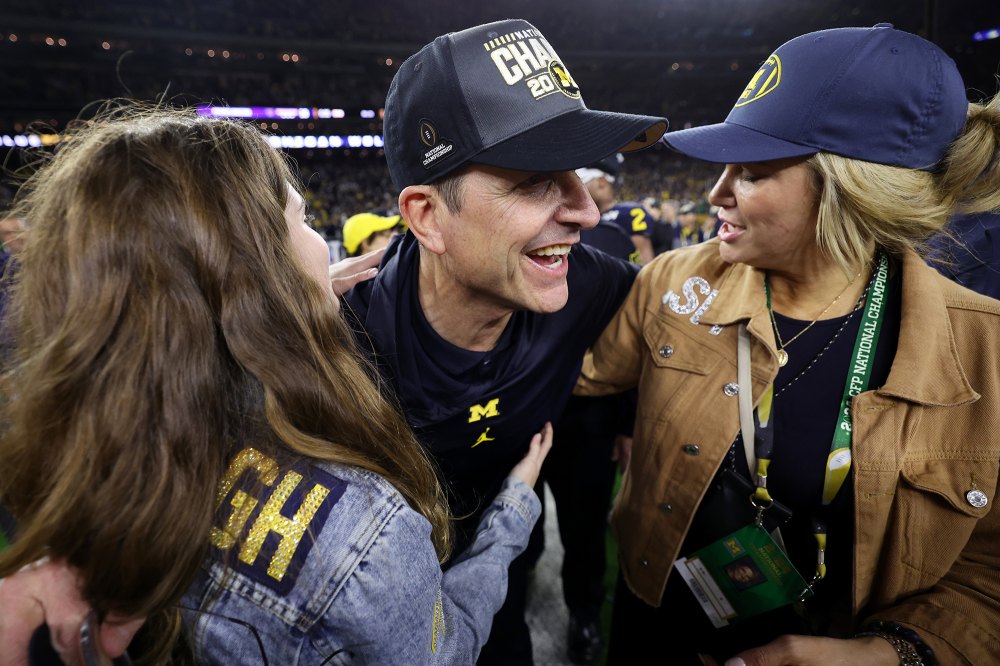 Los Angeles Chargers Coach Jim Harbaugh and Wife Sarah Feuerborn Harbaugh's Relationship Timeline 