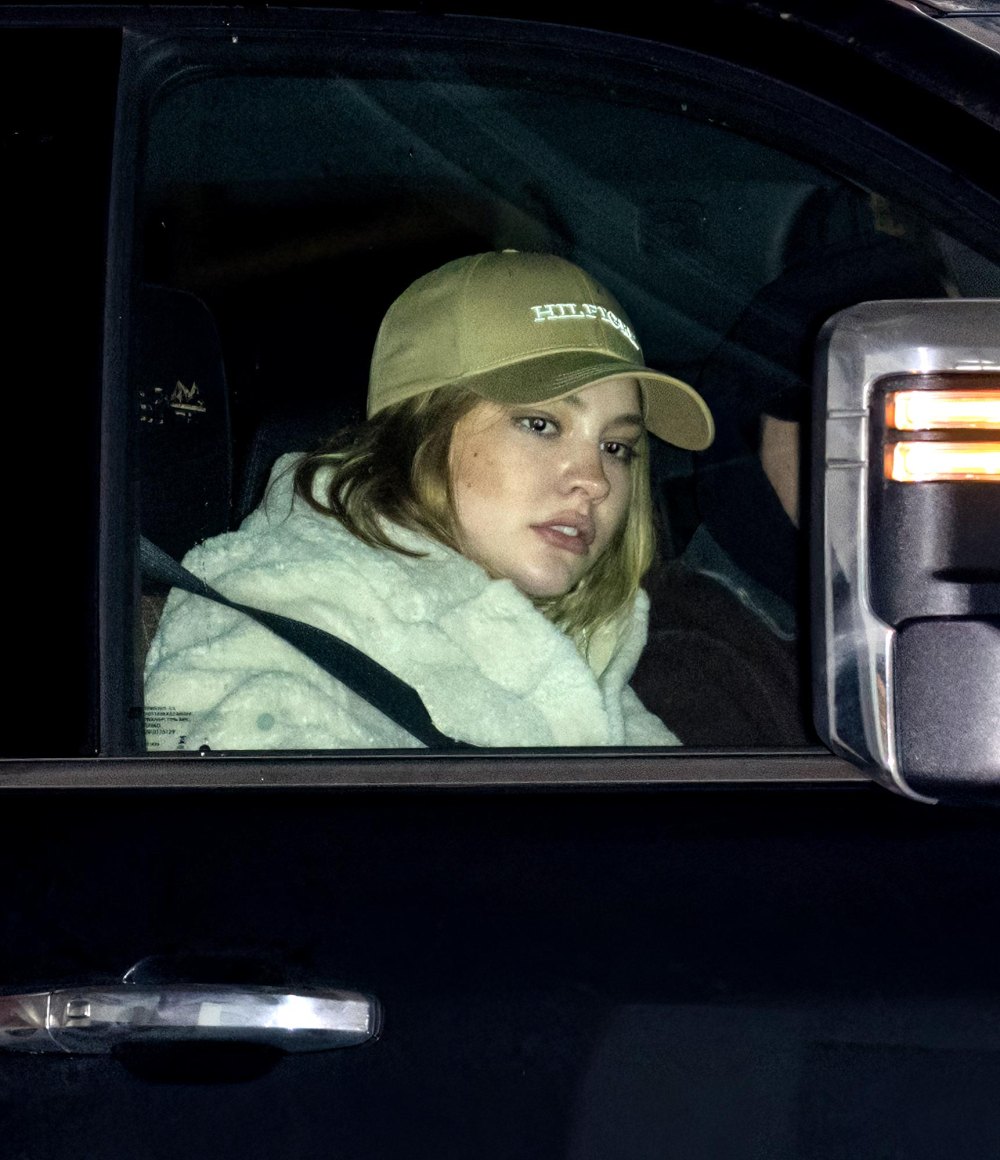 Madelyn Cline Is by Boyfriend Pete Davidson's Side as They Leave His Comedy Show in Philadelphia