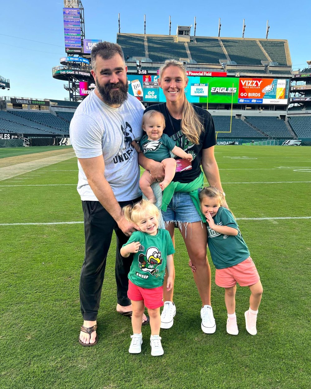 Kylie Kelce Only Trusts Husband Jason Kelce to Prepare PB&J Sandwiches for Their Family