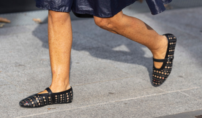 Mesh Flats Are the New Face of Impractical Footwear
