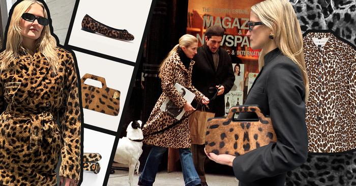 How to Style Leopard Print Like Carolyn Bessette-Kennedy