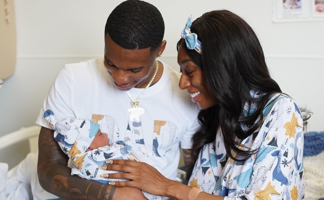 LALA MILAN AND BOYFRIEND TYLER PARKER WELCOME THEIR BABY BOY