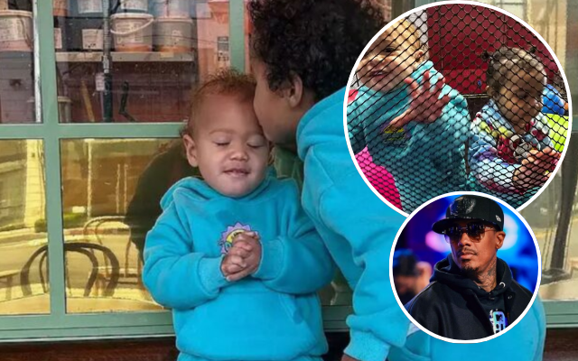 NICK CANNON DRESSES FOUR OF HIS KIDS ALIKE DURING FAMILY OUTING