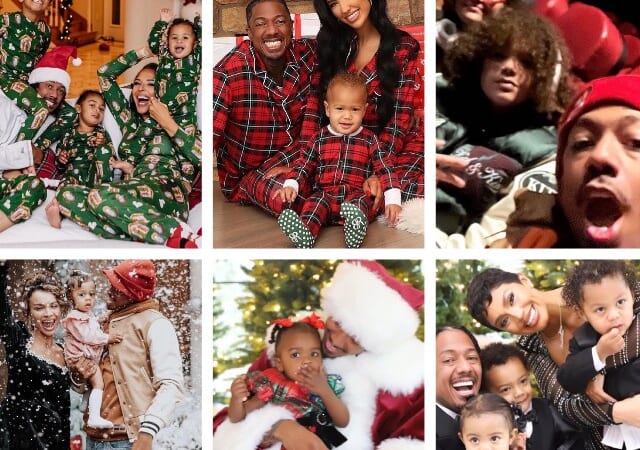 ST. NICK CANNON SPENDS CHRISTMAS HOLIDAY WITH ALL HIS KIDS
