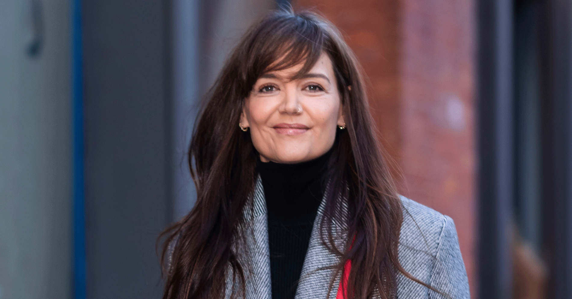 See How Katie Holmes Styled the Camel Coat Trend in NYC