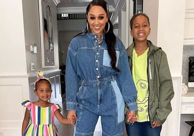 TIA MOWRY SHARES THE “BIGGEST GIFT” SHE GIVES HER KIDS
