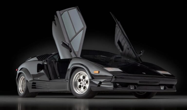This Black-On-Black Lamborghini Countach 25th Anniversary Edition Can Be Yours