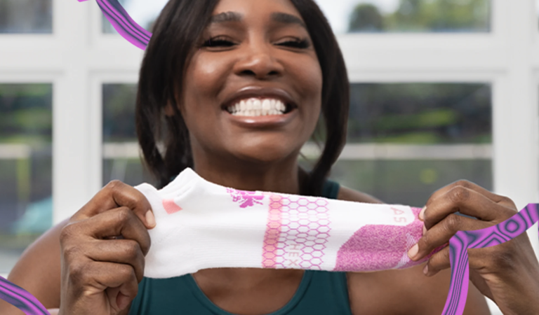 Venus Williams Gave Bombas’ Bestselling Socks A Twist