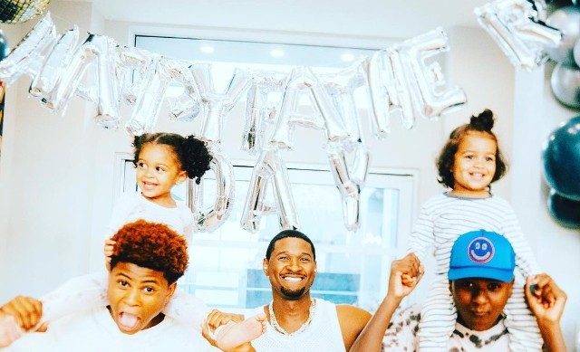 USHER’S KIDS DON’T WANT HIM TO ATTEND THEIR EVENTS BECAUSE HE’S FAMOUS