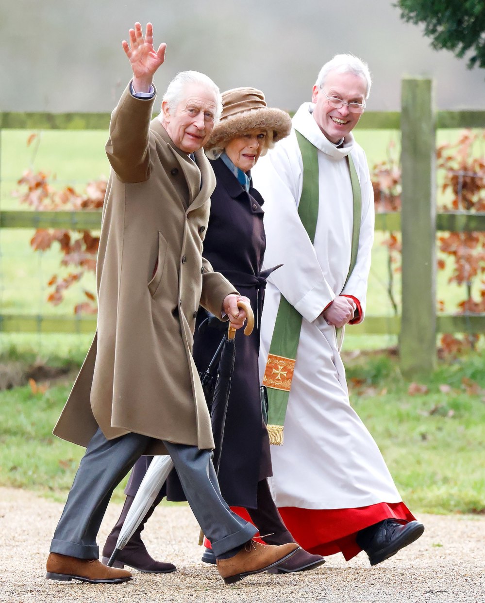 King Charles III at Event 1 Day Before Cancer News 2 Queen Camilla