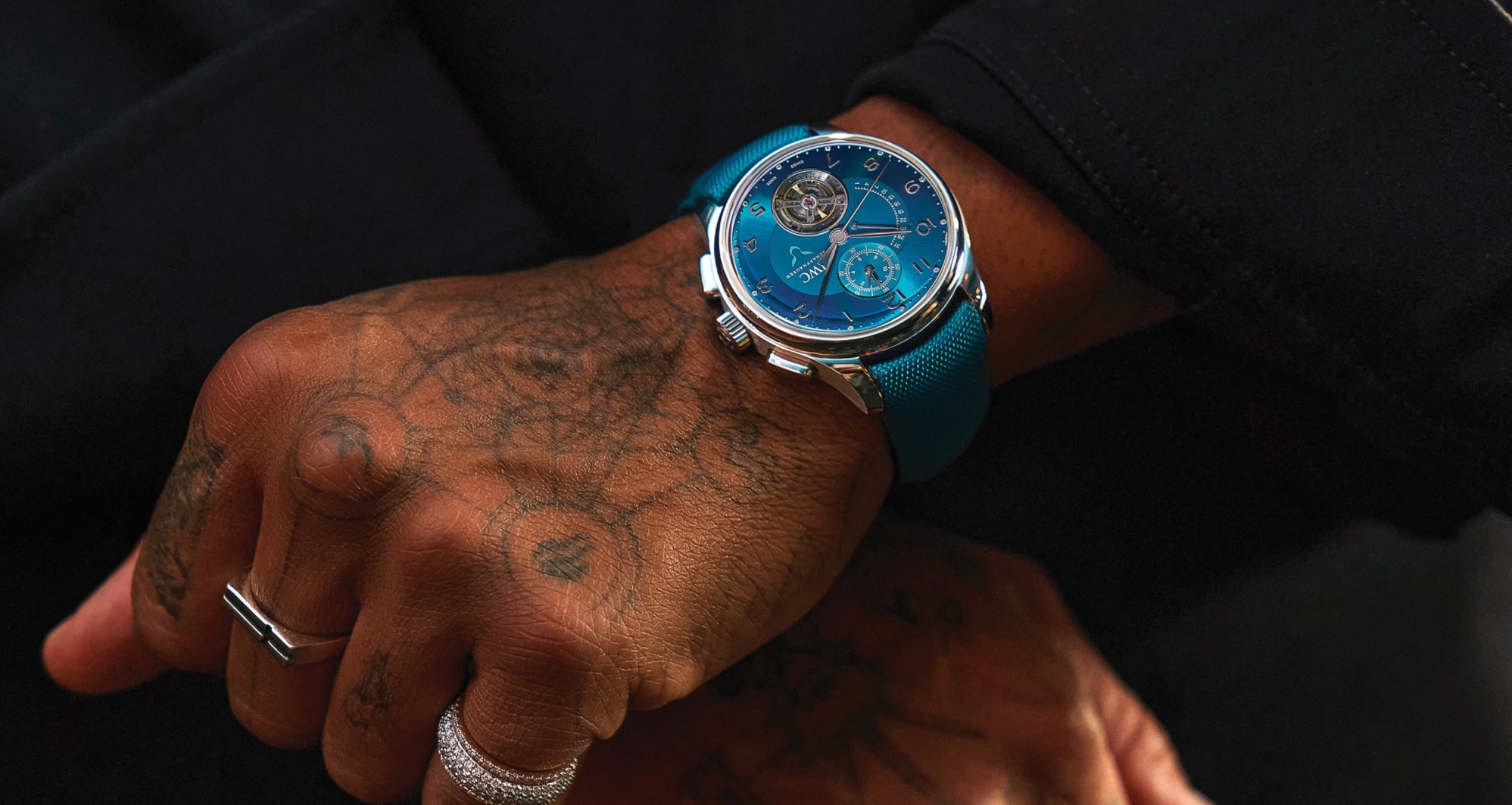 F1 GOAT Lewis Hamilton Teams With IWC For Winning Watch Collab