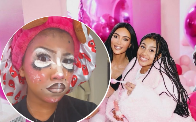 NORTH WEST SHOWS OFF HER MAKEUP SKILLS IN NEW VIRAL VIDEO