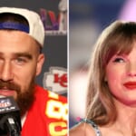 Travis Kelce's Super Bowl Press Conference Quotes About Taylor Swift