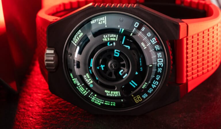 Urwerk ‘Lightspeed’ Watch Shows How Long It Takes A Sunbeam To Reach The Planets