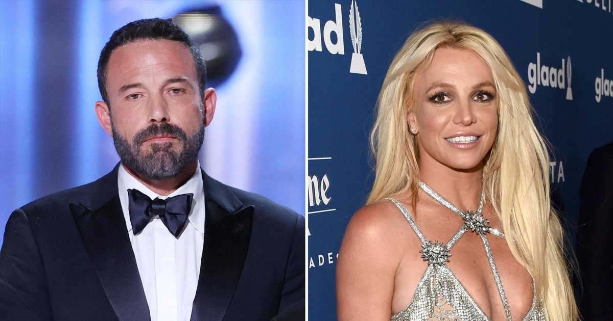 Ben Affleck Ignores Question About Britney Spears Alleged Kiss